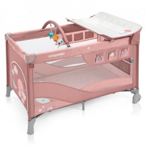 Дитячий манеж Baby Design Dream new 08 pink (292781)