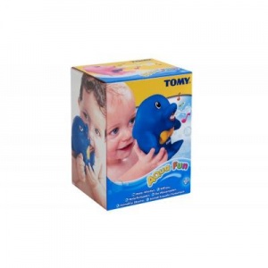 Игрушка для ванной Tomy Кит-пищалка синий (6596-1)