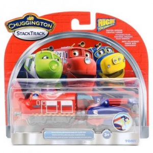 Интерактивная игрушка Tomy Chuggington Вилсон со спасательным вагоном (LC54123)