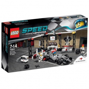 Конструктор LEGO Speed Champions Пит-стоп команды "Мак-Ларен Мерседес" (75911)