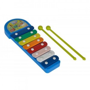 Музична іграшка Simba Ксилофон Веселі ноти 28 см (6834043)