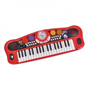 Музыкальная игрушка Simba Диско Электросинтезатор 37 клавиш 8 ритмов 56 см (6834101)