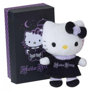 Мягкая игрушка Hello Kitty фиолетовая коробка (150681-1)