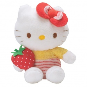Мягкая игрушка Hello Kitty клубника (150633-4)
