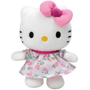 Мягкая игрушка Hello Kitty в цветочном горшке (021873-1)