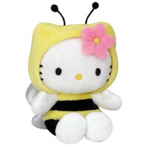 Мягкая игрушка Hello Kitty в костюме насекомого (021835-2)