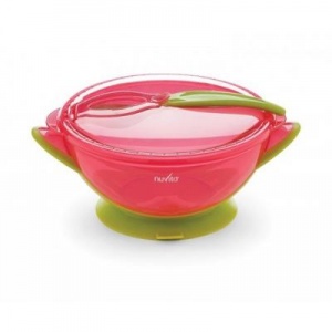 Набор детской посуды Nuvita дорожный 6м+ Розовый (NV1421Pink)