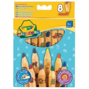 Набор для творчества Crayola 8 цветных карандашей из красного дерева (3678)
