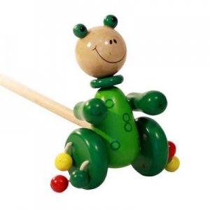 Развивающая игрушка WoodyLand Лягушка (71001)