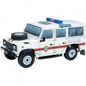 Сборная модель Умная бумага LandRover Defender 110 серии Автомобили (145-01)