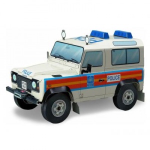 Сборная модель Умная бумага LandRover Defender 90-полиция серии Автомобили (146-02)