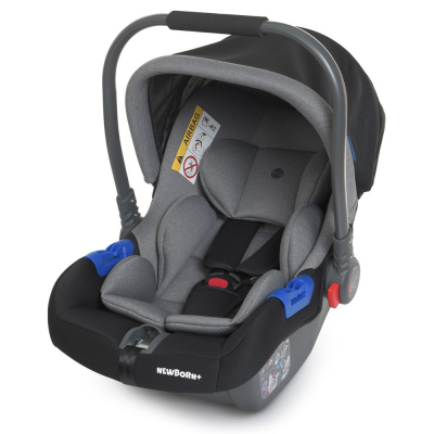 Автокрісло El Camino Newborn+ ME 1043 0-13 кг Royal Grey (ME 1043 NEWBORN+ royal g)