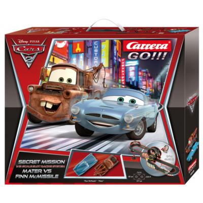 Автотрек Carrera Go Disney Cars 2 - Secret Mission (62239)