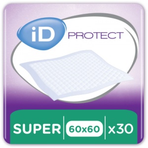 Пелюшки для малюків ID Proteсt Super 60 x 60 см. 30 шт. (5414874004012_5411416047902)