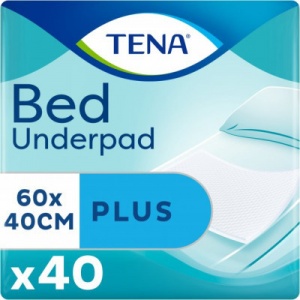 Пелюшки для малюків Tena Bed Plus 40x60 см 40 шт (7322540728859)