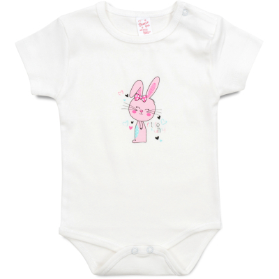 Боді дитяче Breeze LITTLE BUNNY (1103-86G-creampink)