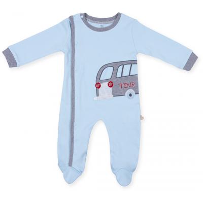 Человечек Bibaby с машинкой (60113-62B-grey-blue)