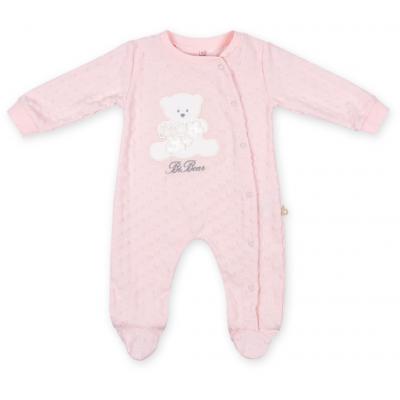 Человечек Bibaby с медвежонком (60063-56G-pink)