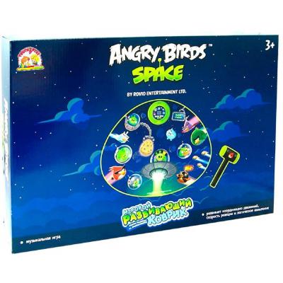 Детский коврик Touch&Play Angry birds Space с молоточком (T56081)