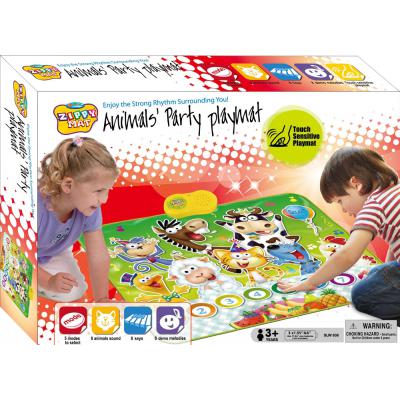 Детский коврик Touch&Play Звери на вечеринке (SLW936)