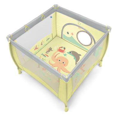 Детский манеж Baby Design Light green (Play Up-04 2017)