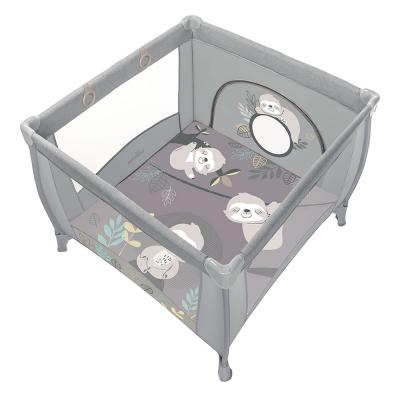 Детский манеж Baby Design Play Up 2020 07 Light Gray (202322)