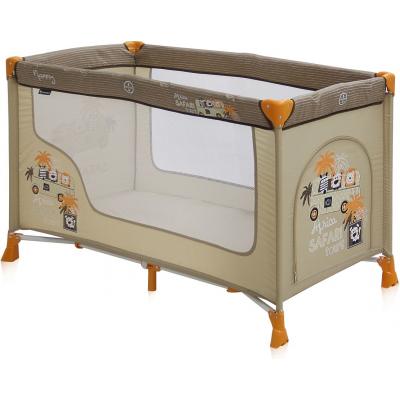 Детский манеж Bertoni/Lorelli Nanny 1L Beige safari tours (18191)