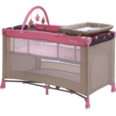 Детский манеж Bertoni/Lorelli Penny 2L+ Beige pink (16349)