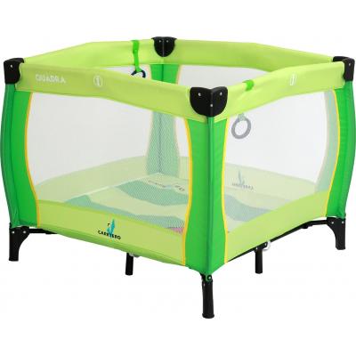 Детский манеж Caretero Quadra Green (14339)