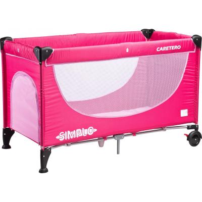 Детский манеж Caretero Simplo Magenta (18512)