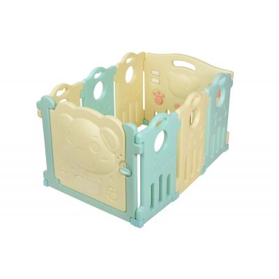 Детский манеж Same Toy Aole Милый мишка 6+2 (ограждение) (AL-W170901)