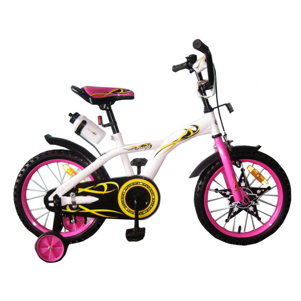 Детский велосипед BabyHit Eagle White with Pink (10177)