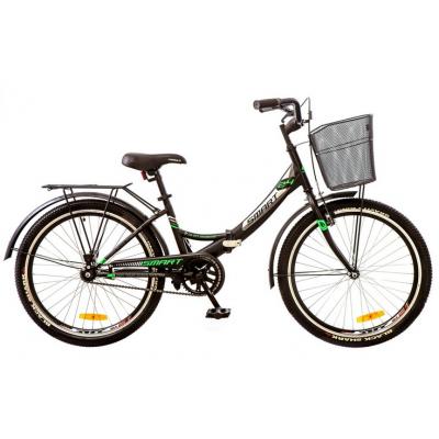 Детский велосипед Formula 20" SMART 14G 13" St черно-зеленый 2017 (OPS-FR-20-022)