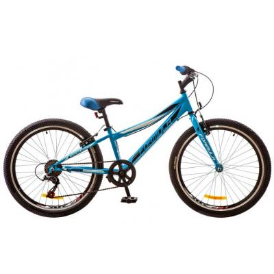 Детский велосипед Formula 24" COMPASS 14G Vbr 12" St синий 2017 (OPS-FR-24-057)