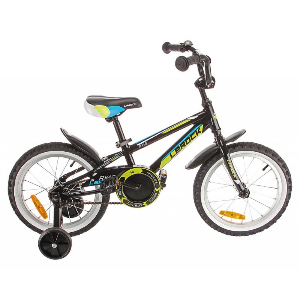 Детский велосипед Lerock RX16 Boy 16" black/red (RA-43-101)