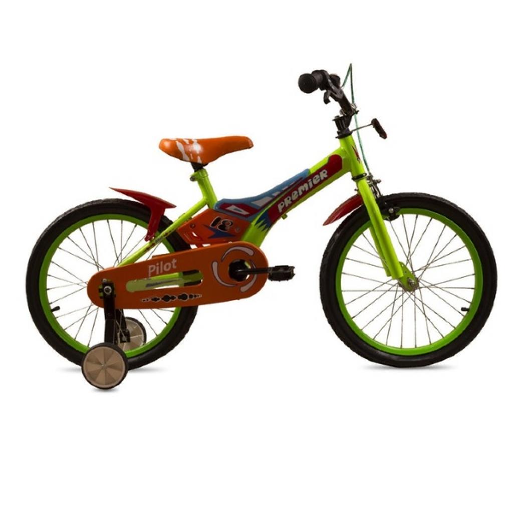 Детский велосипед Premier Pilot 18" Lime (13907)