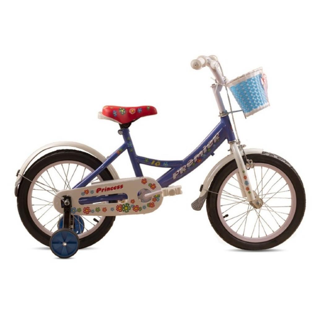 Детский велосипед Premier Princess 16" Blue (13922)