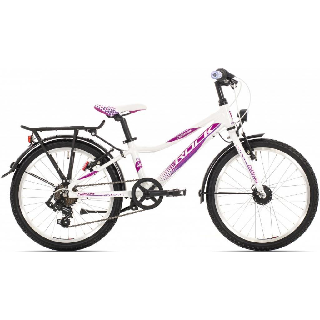 Детский велосипед Rock Machine CATHERINE 20 CITY white/purple/violet (803.2016.20007)