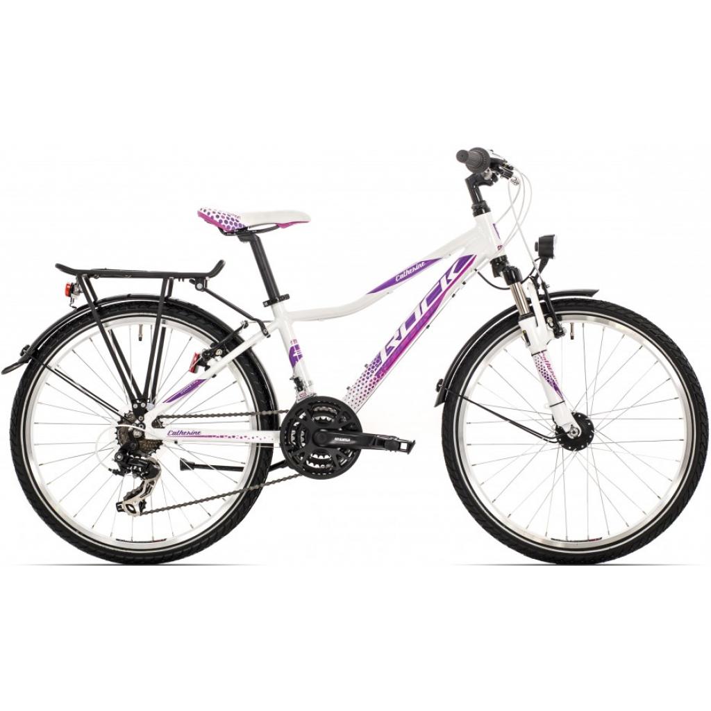 Детский велосипед Rock Machine CATHERINE 24 CITY white/purple/violet (803.2016.24007)