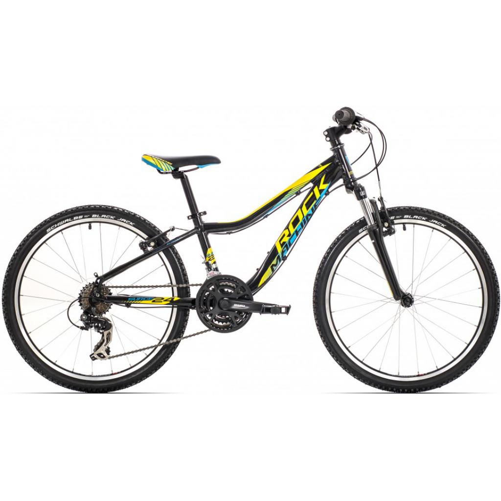 Детский велосипед Rock Machine SURGE 24 black/yellow/blue (803.2016.24002)