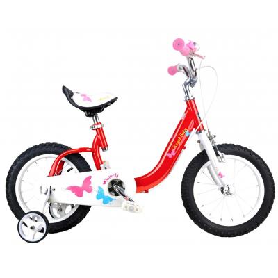 Детский велосипед Royal Baby BUTTERFLY 14", красный (RB14-19-RED)