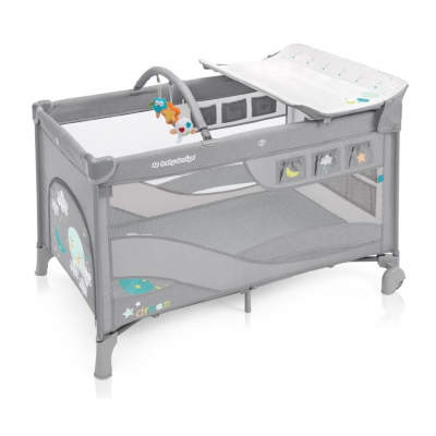 Дитячий манеж Baby Design Dream new 07 light gray (292767)