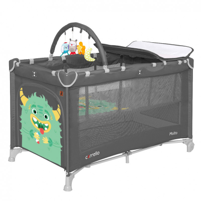 Дитячий манеж Carrello Molto CRL-11604 ash grey (CRL-11604 ash grey)