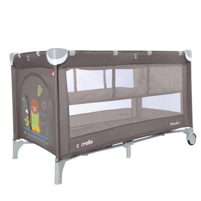 Дитячий манеж Carrello Piccolo+ CRL-9201/2 chocolate brown (158857)