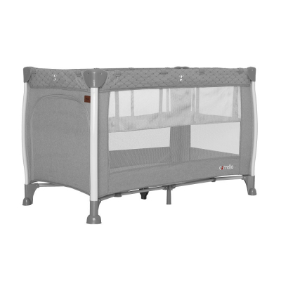 Дитячий манеж Carrello Polo+ CRL-11606 silver grey (CRL-11606 silver grey)