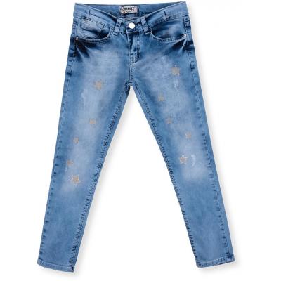 Джинсы Breeze со звездочками (20109-152G-blue)