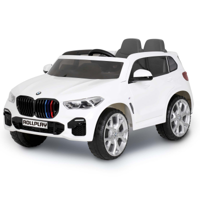 Электромобиль Rollplay BMW X5M двухместный белый (7290113213319)