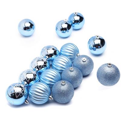 Елочная игрушка ColorWay Merry Christmas mix 16шт (8см) LIGHT BLUE_OEM (CW-MCB816LB_OEM)