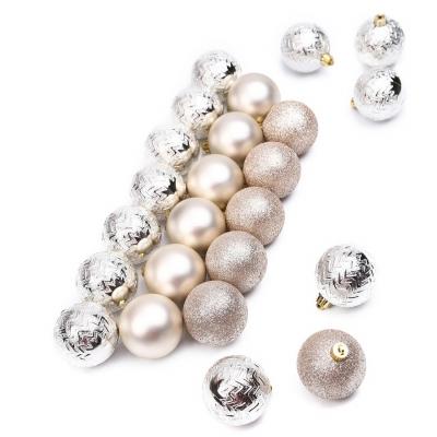 Елочная игрушка ColorWay Merry Christmas mix 24шт (6см) PEARL_OEM (CW-MCB624PEARL_OEM)