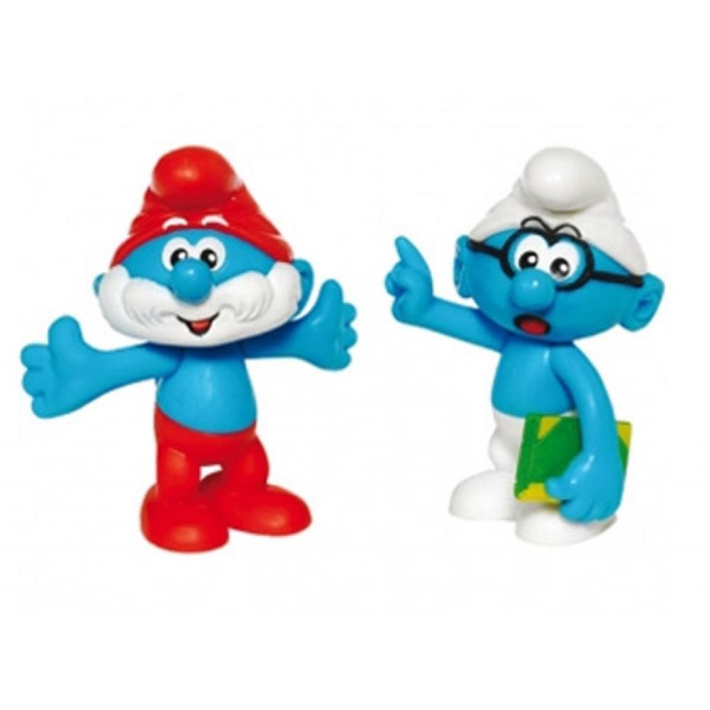 Фигурка The Smurfs Папа Смурф и Умник (49606)